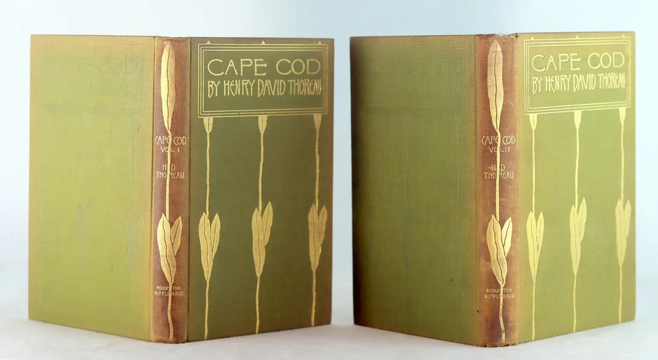 Sarah Wyman Whitman Designed 1896 Cap Cod Henry David Thoreau Amelia Watson - Image 4 of 4