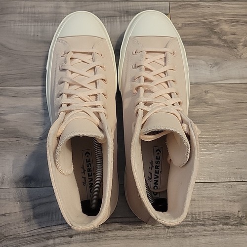 NEW Converse Shoes Unisex Chuck 70 Hi Leather Suede Pink Women 13 Men 11 A07901C - Picture 8 of 12