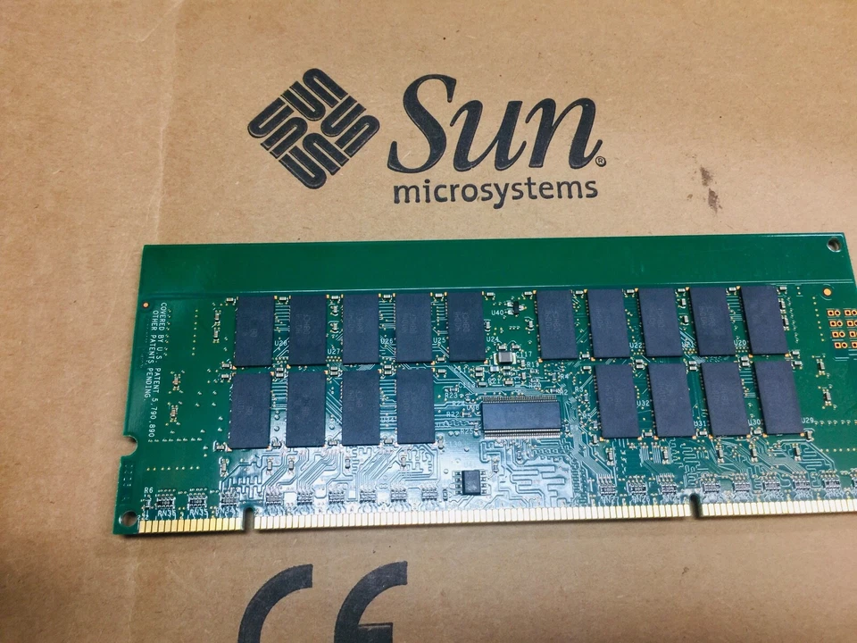 NEW, SUN 501-6173-02  Spd:1.14.1, 1GB Memory,MT36LSDF64144G-75D4, = Test-PASS - Image 3 of 3