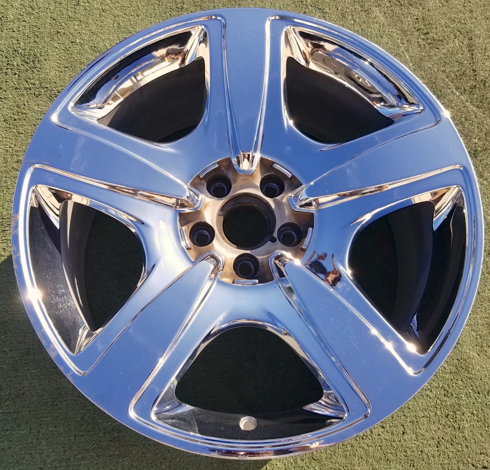 Factory Chrome Bentley Continental Wheel OEM 19 Roadster Genuine 3W0601025AL