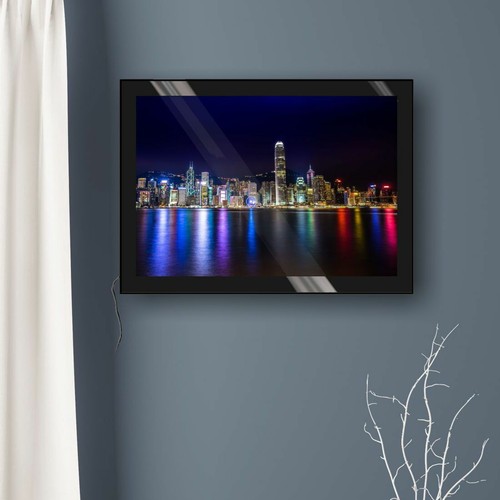 A1 A2 A3 A4 LED black light up box wall mounted hanging poster display frame - Picture 12 of 12