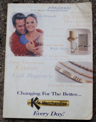 1999-2000 K's Merchandise Mart Home Shopping Guide Catalog Jewelry Electronics