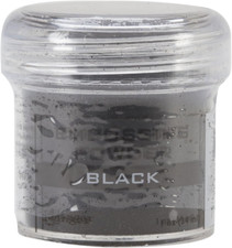Embossing Powder, 0.56-Ounce Jar, Black