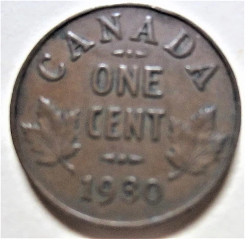 1930 Canada Small Cent — photo from another recent sale