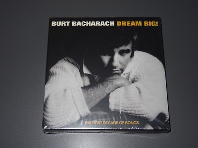 BURT BACHARACH - DREAM BIG, FIRST DECADE / 4-CD-BOX-SET 2023 OVP! SEALED!