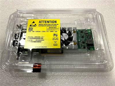 New  HD8310405-26  QLOGIC 2-PRT Fiber Channel Adapter Low profile + 16G SFPs