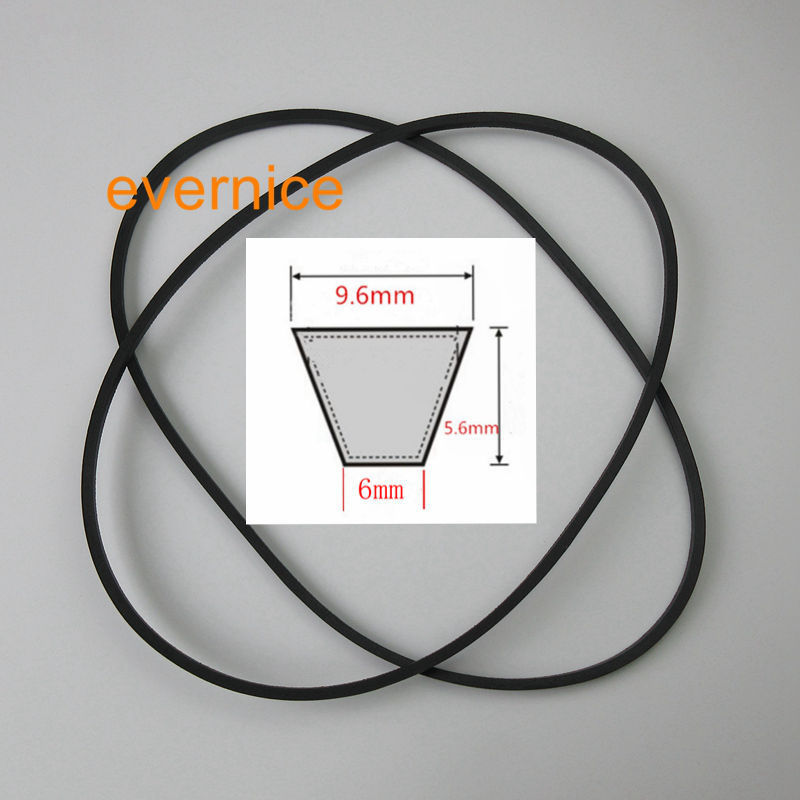 2 Pcs Industrial Sewing Machine V Belt For Singer,Consew Brother, Union