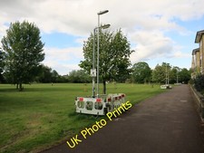 Photo 6x4 Switching the lights on Chesterton Recreation Ground Cambridge c2015