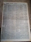 CIVIL WAR 1862 NY Newspaper Report Senate Approved Appointments-NAMES IN LISTING