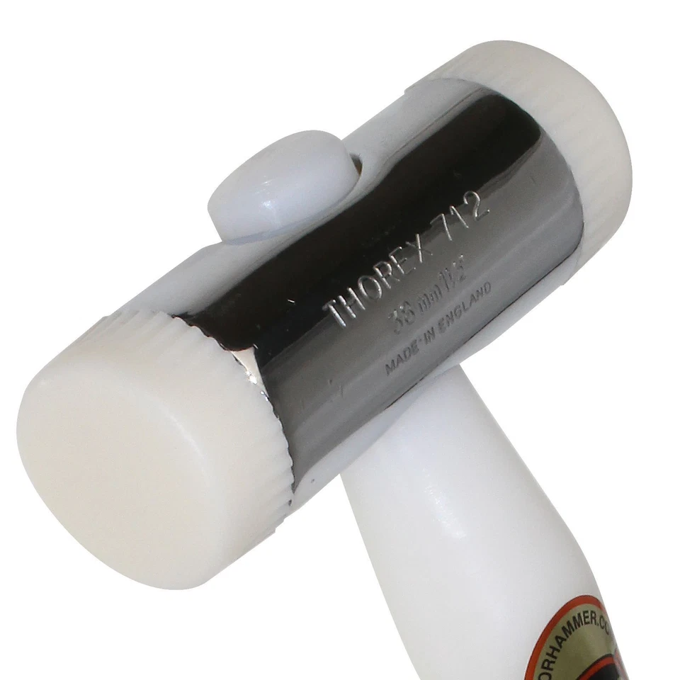 Nylon Glazing Thor Hammer Thorex 712 Plastic PVC Window Bead Mallet 38mm Head - Image 2 of 4