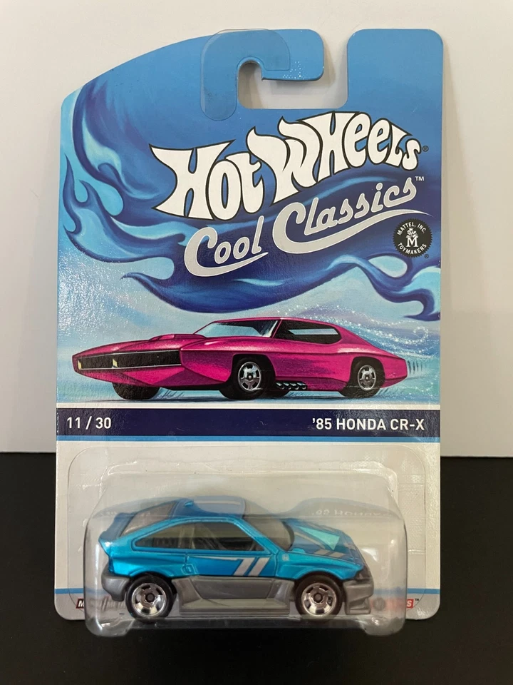 PROTECTOR HOT WHEELS '85 HONDA CRX AZUL JDM VHTF RARO COOL CLÁSICO VARIANTE ROSA Foto 2 de 4