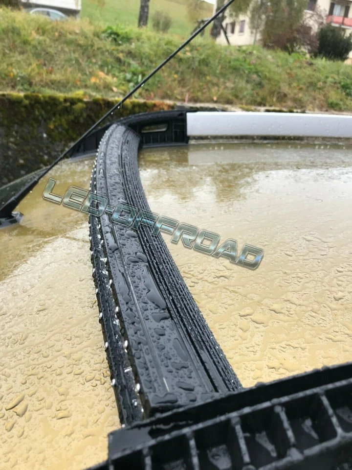 52inch 250W Led Light Bar Spot Flood Combo Driving Offroad Truck SUV ATV Roof Foto 4 de 4