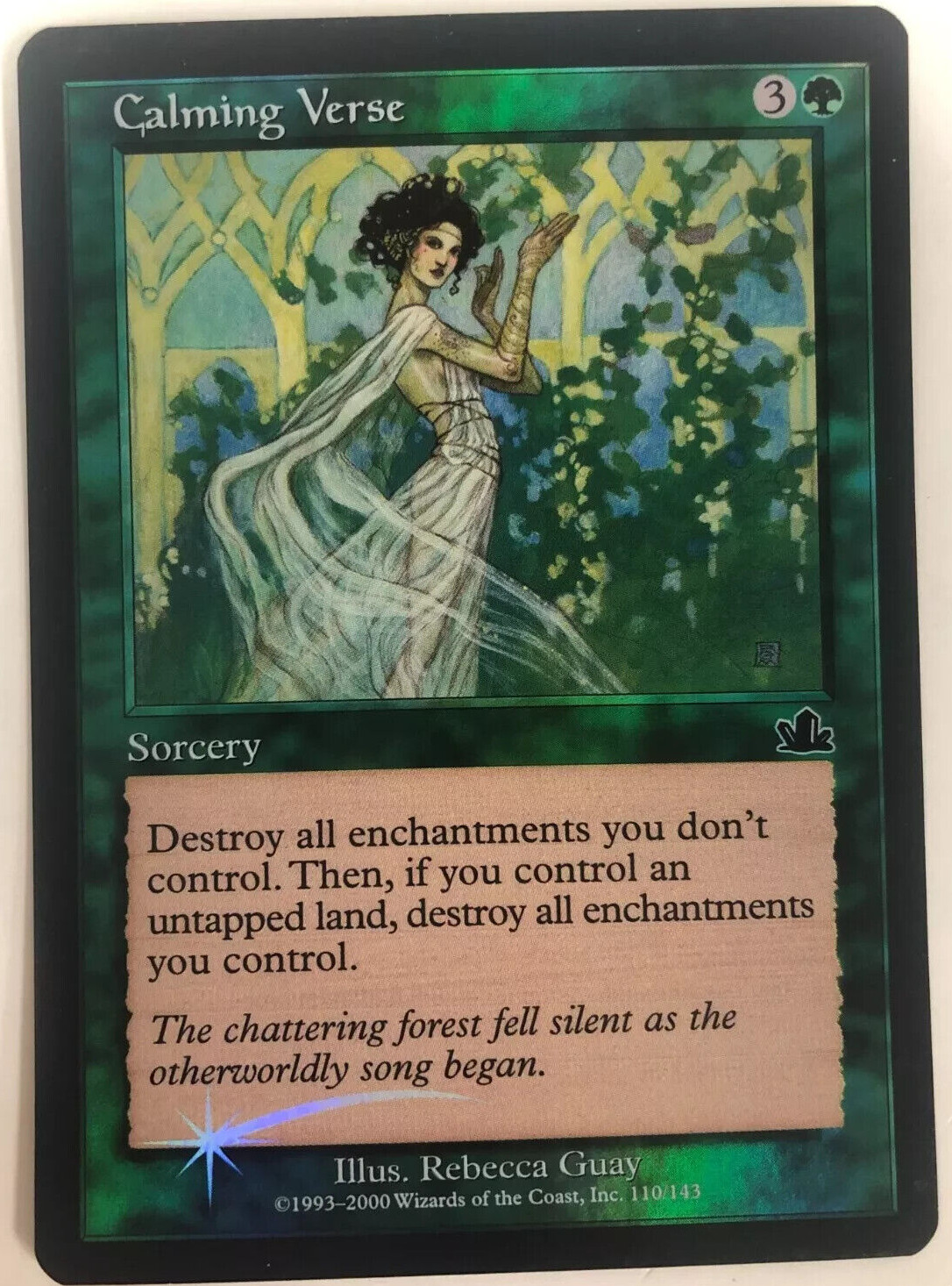 MTG Calming Verse Prophecy (FOIL) NM Magic The Gathering Pack Fresh Nice