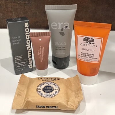 Origins Ginzing, Ära, Dermalogica, Spa Fund & L Occitane Collection Neu
