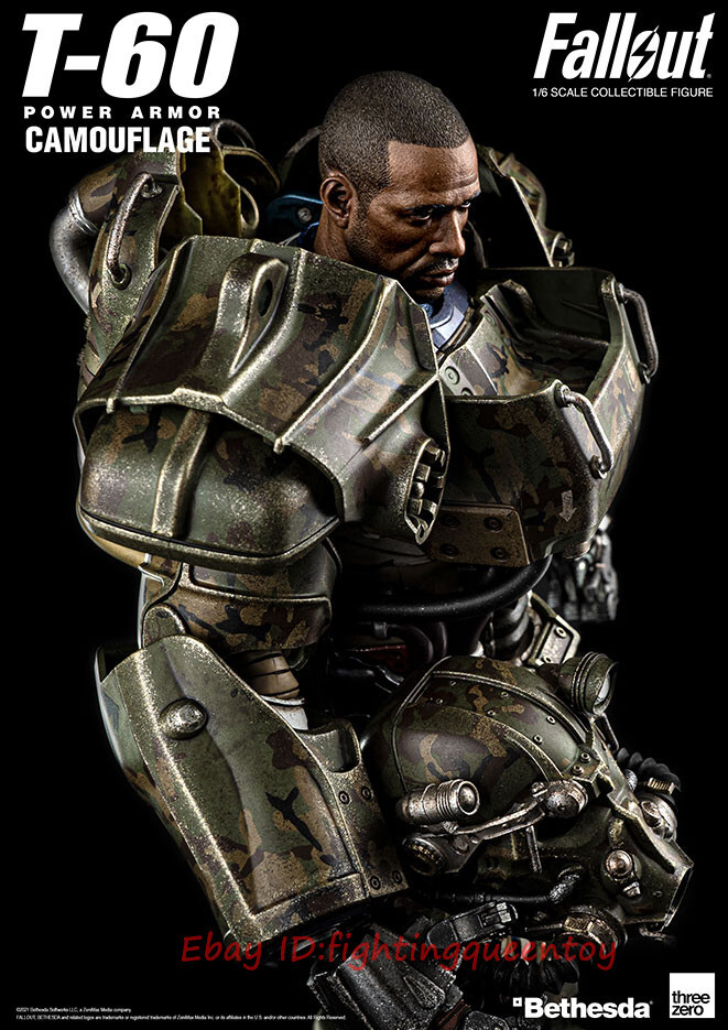 ThreeZero Fallout T-60 Power Armor Camouflage Color 1/6 Action