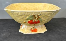 Vintage Crown Devon Footed Bowl