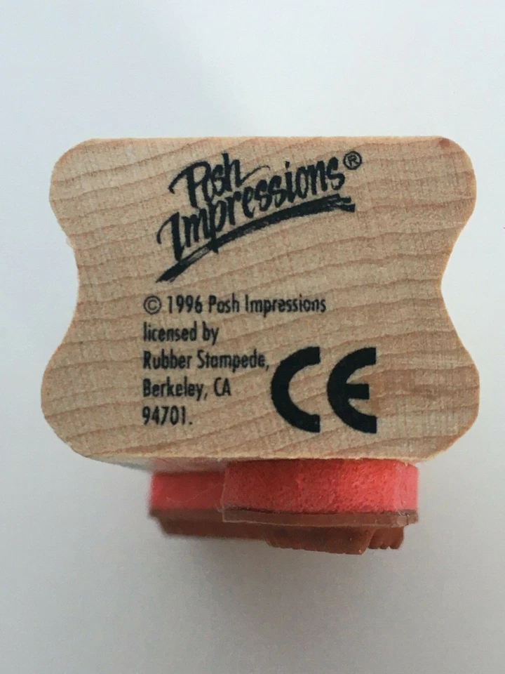 Posh Impressions Rubber Stampede Sand Dunes Beach Landscape Mounted Rubber Stamp - Image 3 of 4