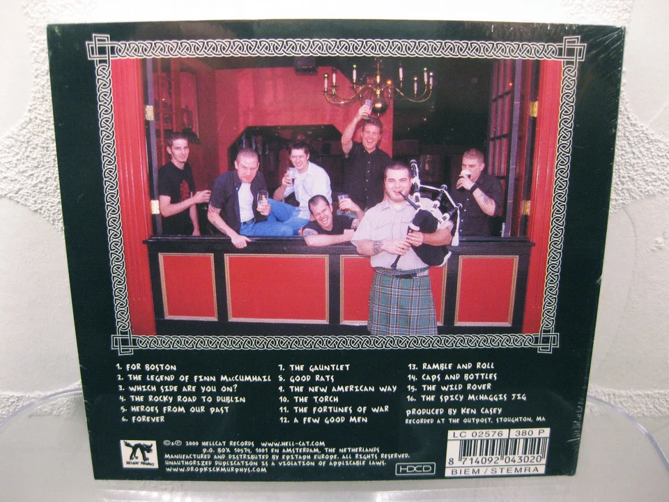 Digipak-CD Dropkick Murphys: Sing Loud, Sing Proud! (Hellcat 2000) Neu & OVP - Bild 2 von 3