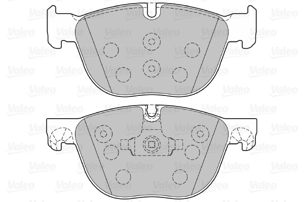 Plaquettes de frein Valeo 301130 pour frein à disque de voiture