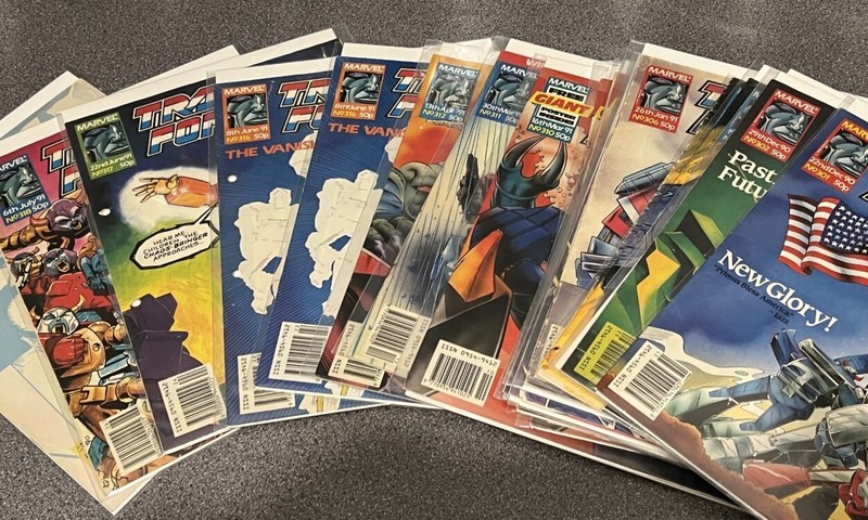 TRANSFORMERS G1 UK Marvel Comics # 280 - 332 PICK YOUR OWN COMICS JOB LOT
