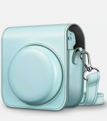 Fujifilm Groovy Camera Case for instax mini 8/9 Ice Blue NEW