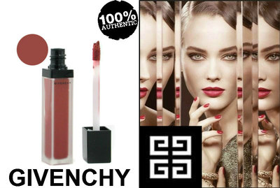 AUTHENTISCHER GIVENCHY LADY PULP Volumen & Matte LIPPENLACK 704 KUPFER EINGESTELLT £29
