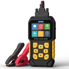 12V/24V Automotive Battery Load Tester Charging Cranking System Battery Analyzer