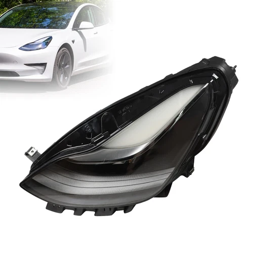 1X MATRIX LED Frontscheinwerfer Linke Seite für MODEL 3 Y 2021-2023 w/ E-Mark - Bild 1 von 12