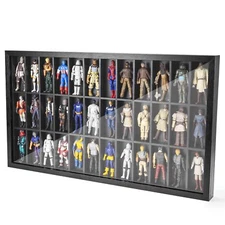 3.75 inch Figure Collectors Showcase Display Frame Case for Action Figures Du...