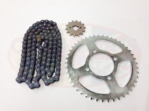 Yamaha YS125 (2017-2021) Heavy Duty Chain & Sprocket Kit – Black, By CPL