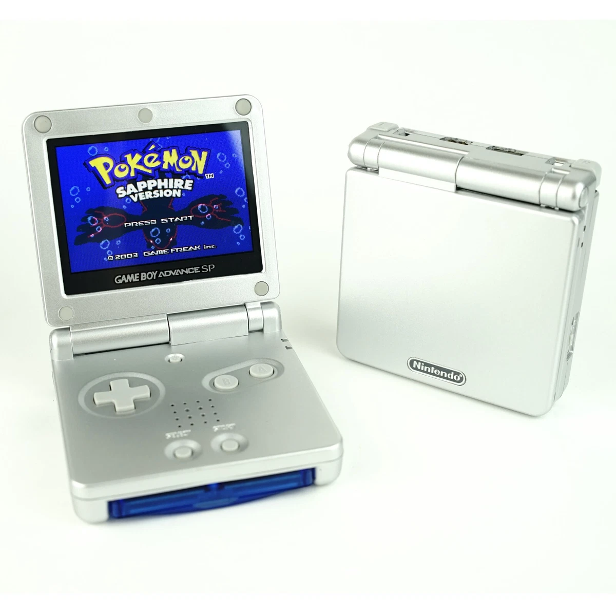 Preços baixos em Nintendo Game Boy Advance SP Prata Consoles de