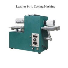 Adjustable Speed Leather Slitting Machine Leather Strip Belt Cutting Machine