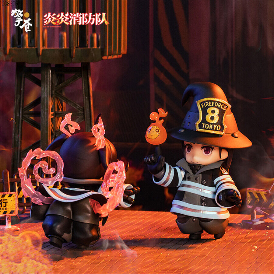 In Stock Original Qingcang Studio Fire Force Anime Fire Brigade Of Flames  Tamaki Kotatsu Maki Oze Cute Figure Doll Toys - Action Figures - AliExpress