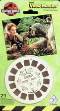 The Lost World Jurassic Park 3d View-Master 3 Reel Packet SEALED Dinosaurs