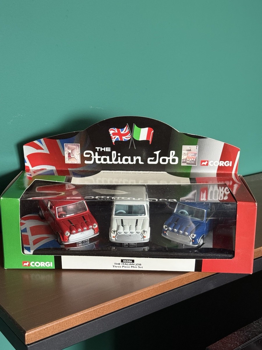 Corgi 1:36 The Italian Job Three Piece Mini Set Diecast