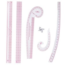 Imperial Sewing Ruler French Curves for Pattern Making Drafting, Clear Plas...