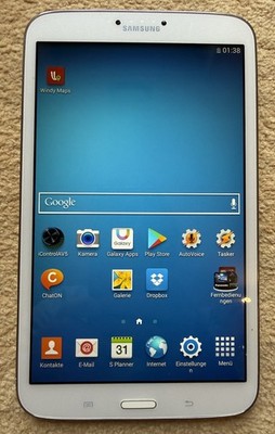 Samsung Galaxy Tablet SM-T310 incl. Dockingstation EE-D100TNWE