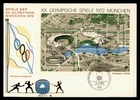 DR WHO 1972 GERMANY FDC OLYMPICS SPORTS S/S M77899