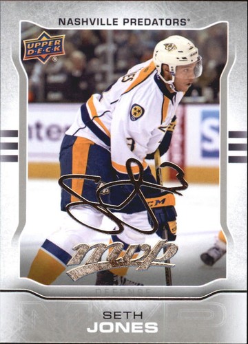 2014-15 (PREDATORS) Upper Deck MVP Silver Script #5 Seth Jones