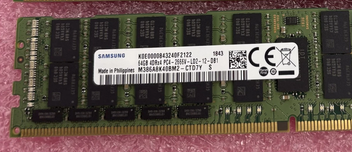 Server RAM 64 GB Capacity per Module ECC for sale | eBay