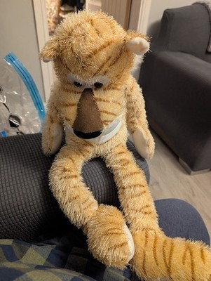 Pfoten Braunbär Plüschtier Kuscheltier massiver Tiger sieht toll aus wirklich ordentlich & sauber