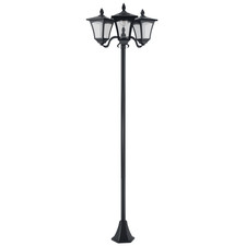 Outsunny Outdoor Garden Solar Light with Base Energy-efficient IP44 Dimmable
