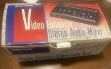 RADIO SHACK 15-1961 Video Enhancer Stereo Audio Mixer NO CABLES