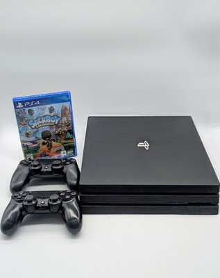 PlayStation 4 Pro 1TB Console - Sackboy: A Big Adventure - 2 Controllers - PS4
