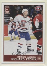 2003-04 Pacific Exhibit Yellow Back Richard Zednik #79 1t6