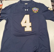Notre Dame Irish Jeremiyah Love Sugar Bowl Football Jersey Navy Stitched