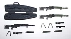 PURGE 47 Sniper Rifle Gun Accessory Lot GIJOE CLASSIFIED SERIES 6" Scale 1/12