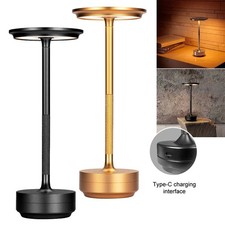 LED Cordless Touch Desk Lamp Rechargeable Dimmable Bar Table Night Light Decor