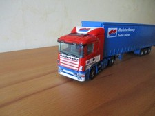 Tekno 1:50 Scania 124 HEISTERKAMP Plansattelzug  OVP 1998