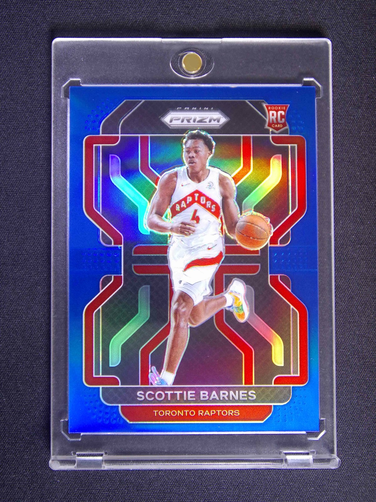2021-22 Panini Prizm Scottie Barnes #320 RC Rookie Blue /199